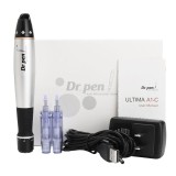 Creion Micro-Ace, Dermapen, Dr. Pen, A1C, pentru Electroporare, cu Fir, 2x Rezerve 12 ace, Adancime 0.25 - 3.00 mm, 5 viteze