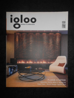 IGLOO. REVISTA DE HABITAT si ARHITECTURA, NR. 147, MARTIE 2014 foto