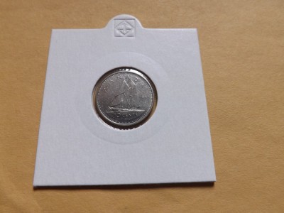 Canada 10 Centi 1985 foto