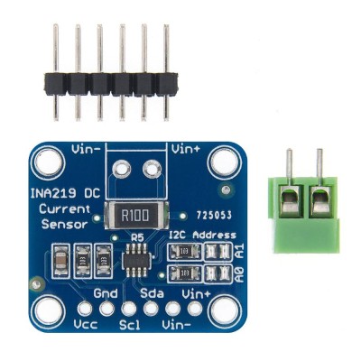 Senzor de curent bidirectional INA219 foto