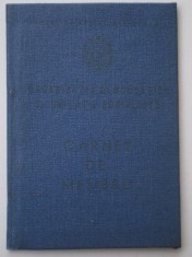O.104 CARNET DE MEMBRU FDUS UZINA INTREPRINDEREA NR. 2 BRASOV 1981