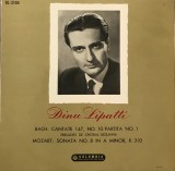 Vinil LP &quot;Japan Press&quot; Dinu Lipatti, Bach, Mozart &lrm;&ndash; Cantate 147 ...(VG), Clasica