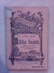 Stalpii societatii - HENRIK IBSEN , bpt 253 foto