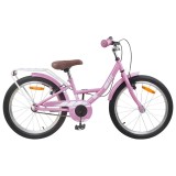 vidaXL Bicicletă pentru Copii 18 Inci pentru 5-7 ani Roz deschis 42009463