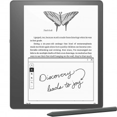 Kindle Scribe 16GB tableta eBook, ecran 10.3&amp;quot; inch, 300 ppi, Wi-Fi, cu Basic Pen, culoare Negru foto