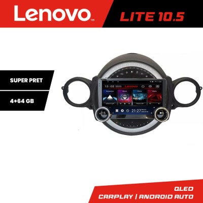 Navigatie Mini 2007-2011 Lenovo 8 core 4+64 10.5 inch Incell 1K android Wifi 5Ghz gps internet CarStore Technology foto