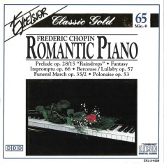 CD Frederic Chopin Piano Peter Schmalfuss ‎– Romantic Piano , muzica clasica