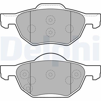 DELPHI LP1862 set placute frana,frana disc foto