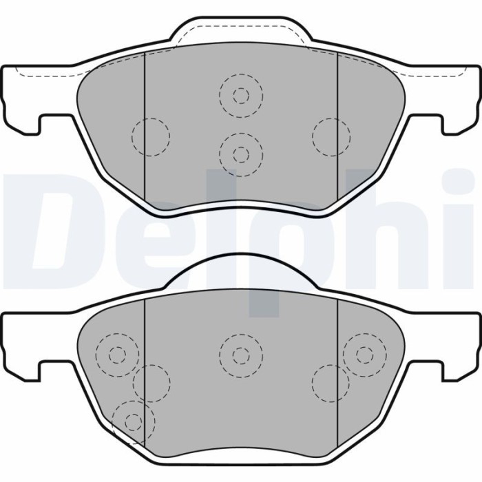 DELPHI LP1862 set placute frana,frana disc
