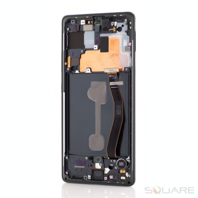 LCD OEM Samsung S10 Lite, G770F, Black, Service Pack OEM foto