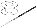 Cablu Coaxial Negru 1x19AWG 5mm PVC