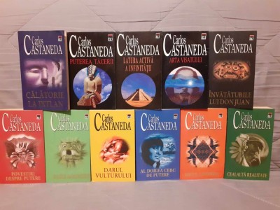 CARLOS CASTANEDA CARTI SAMANISM EDITIE INTEGRALA foto