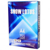 Top Hartie Copiator SNOW LOTUS, A4, 500 Coli/Top, 70 g/m&sup2;