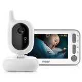 Video monitor Digital BabyCam Reer, ecran color 4.3 inch, functie VOX, Wi Fi