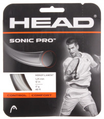 Sonic Pro Racordaj tenis 12m 1,30 negru foto