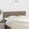 Gossi tablii de pat, 2 buc., gri taupe, 72x5x78/88 cm, textil