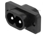 Conector AC 2,5A 250V IEC 60320