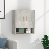 vidaXL Dulap de perete, gri beton, 60x31x70 cm, lemn compozit