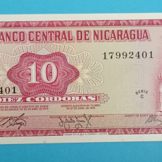 Nicaragua 10 Cordobas 1972 'Andres Castro' UNC serie: C 17992401