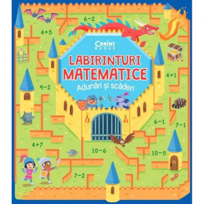 Labirinturi matematice - Adunari si scaderi PlayLearn Toys foto