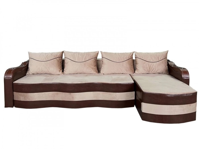Coltar Extensibil Simona, 300X145X70 Cm, Cappuccino, Maro