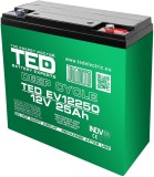 Accu.Pb.12V 25Ah TED F3 surub HR