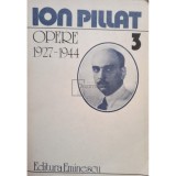 Ion Pillat - Opere, vol. 3 (Editia: 1986)