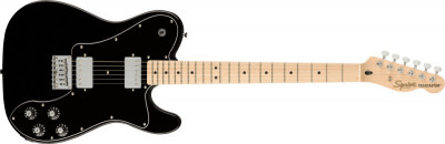 Chitara electrica Squier Affinity Tele Deluxe MN Black foto