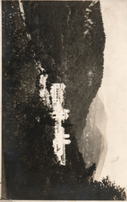 CARTE POSTALA MANASTIREA HOREZU VALCEA FOTO J. FISCHER SIBIU 1938 foto