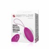 Vibrator Clitoris Pretty Love Joanne, Ou Vibrator Silicon Violet cu Telecomanda Wireless, 12 Functii, 7.5cm