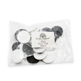 Set de 8 unități: Fișe adezive de schimb pentru discuri de pedichiură, 25 mm, #150, 50 bucăți