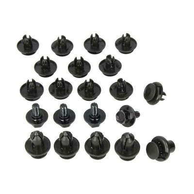 Set fixare scut motor Honda Accord Sedan/Combi UE 10.2005, Accord Sedan/Combi UE 09.2008; set 21 buc, fixare scut sub motor, 901SE0-000, 915S003, foto