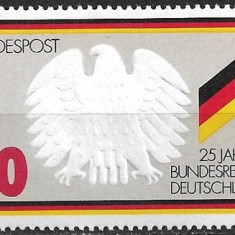 B0711 - Germania RF 1974 - 25 ani Republica,neuzat,perfecta stare