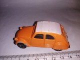 bnk jc Corgi Cameos Citroen 2CV orange