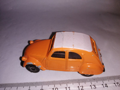 bnk jc Corgi Cameos Citroen 2CV orange foto