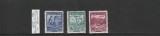 ROMANIA 1955 LP 390 PALATUL PIONIERILOR DIN BUCURESTI SERIE MNH NESTAMPILATA, Nestampilat