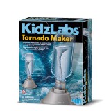 Kit constructie tornada, Tornado Maker, KidzLabs, 4M