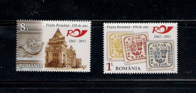 ROMANIA 2012 - POSTA ROMANA, MNH - LP 1953 foto