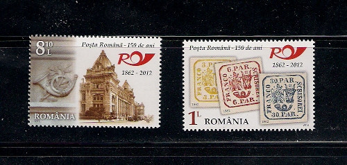 ROMANIA 2012 - POSTA ROMANA, MNH - LP 1953