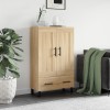VidaXL Dulap &icirc;nalt, stejar Sonoma, 69,5x31x115 cm, lemn prelucrat 830351