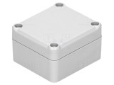Carcasă universală ABS gri 57mm x 63mm x 37mm cu garnitură