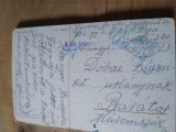 Ilustrata Posta de Front (feldpost) interbelica Cenzura KUK