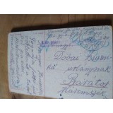Ilustrata Posta de Front (feldpost) interbelica Cenzura KUK