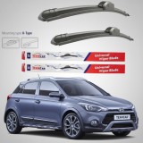 Cumpara ieftin Ștergătoare Hyundai i20 Active (2016&ndash;2018) Flat | Set față &ndash; TeamCar&reg;