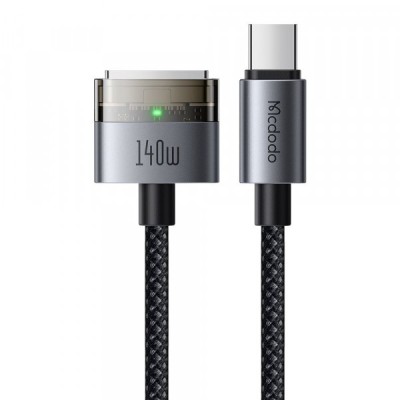 Cablu Incarcare USB-C - MagSafe 3 McDodo CA-2070, 140W, 2m, Negru foto