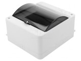Carcasă pentru aparatură modulară IP30 perete alb ABS