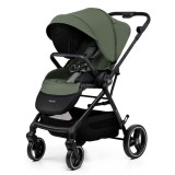 Carucior Sport Kinderkraft YOXI, Mystic Green, Pliabil, De la Nastere pana la 4 ani, Aluminiu, Accesorii incluse