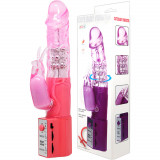 Vibrator rotativ de iepure rotativ pentru stimularea clitorisului