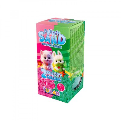 Set Nisip Pufos - roz si verde foto