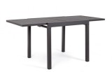Masa extensibila gri antracit Pelagius 166x80x75 cm